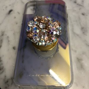 iPhone X casemate Case w/ pop socket